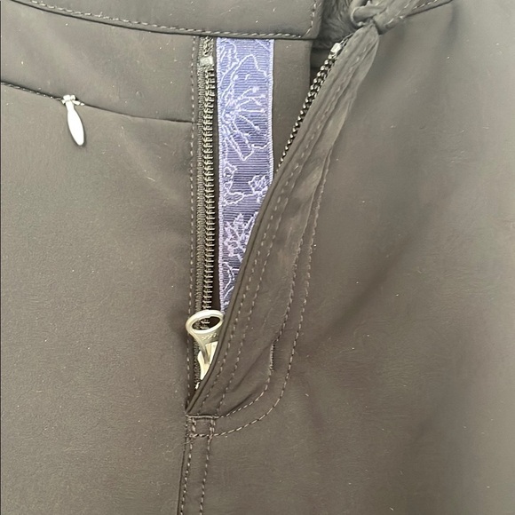 L.L. Bean Kids Black with purple accents Ski Pants - Picture 5 of 9